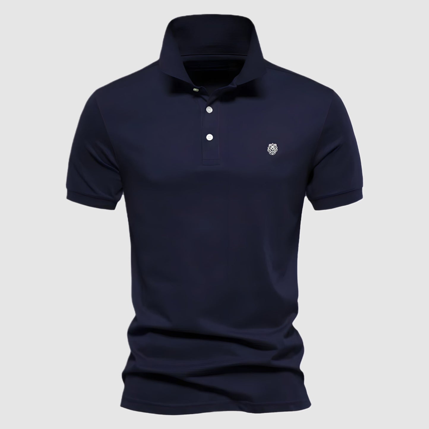 Leone Men's Short Sleeve Polo Shirt – Classic Slim Fit