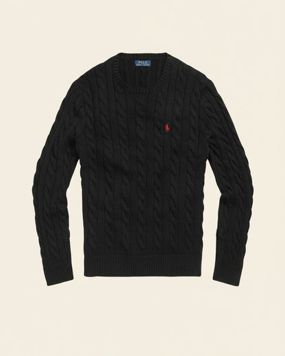 RL Cable-Knit Cotton Jumper