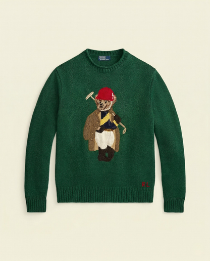RL Polo Bear Golf Knit Sweater