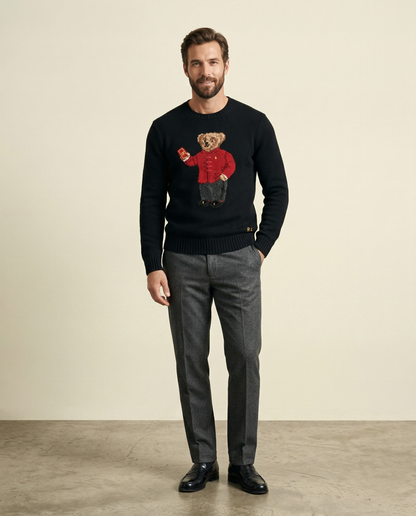 RL Gentleman Bear Knit Sweater