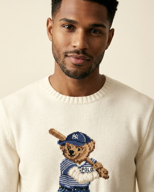 RL Polo Bear NY Knit Sweater