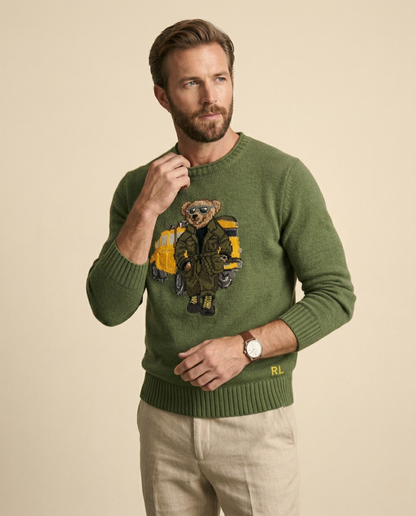 RL Polo Bear Ranger Knit Sweater