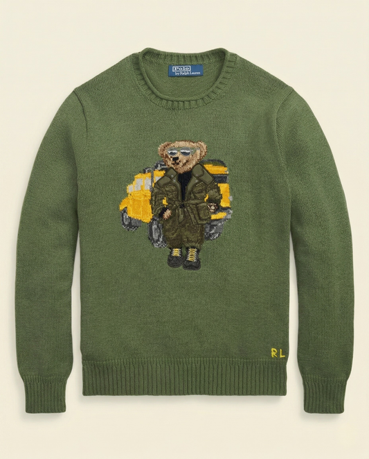 RL Polo Bear Ranger Knit Sweater