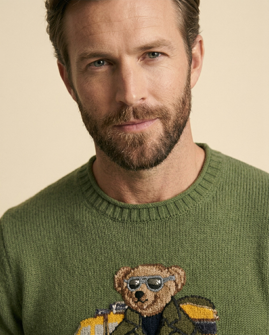 RL Polo Bear Ranger Knit Sweater