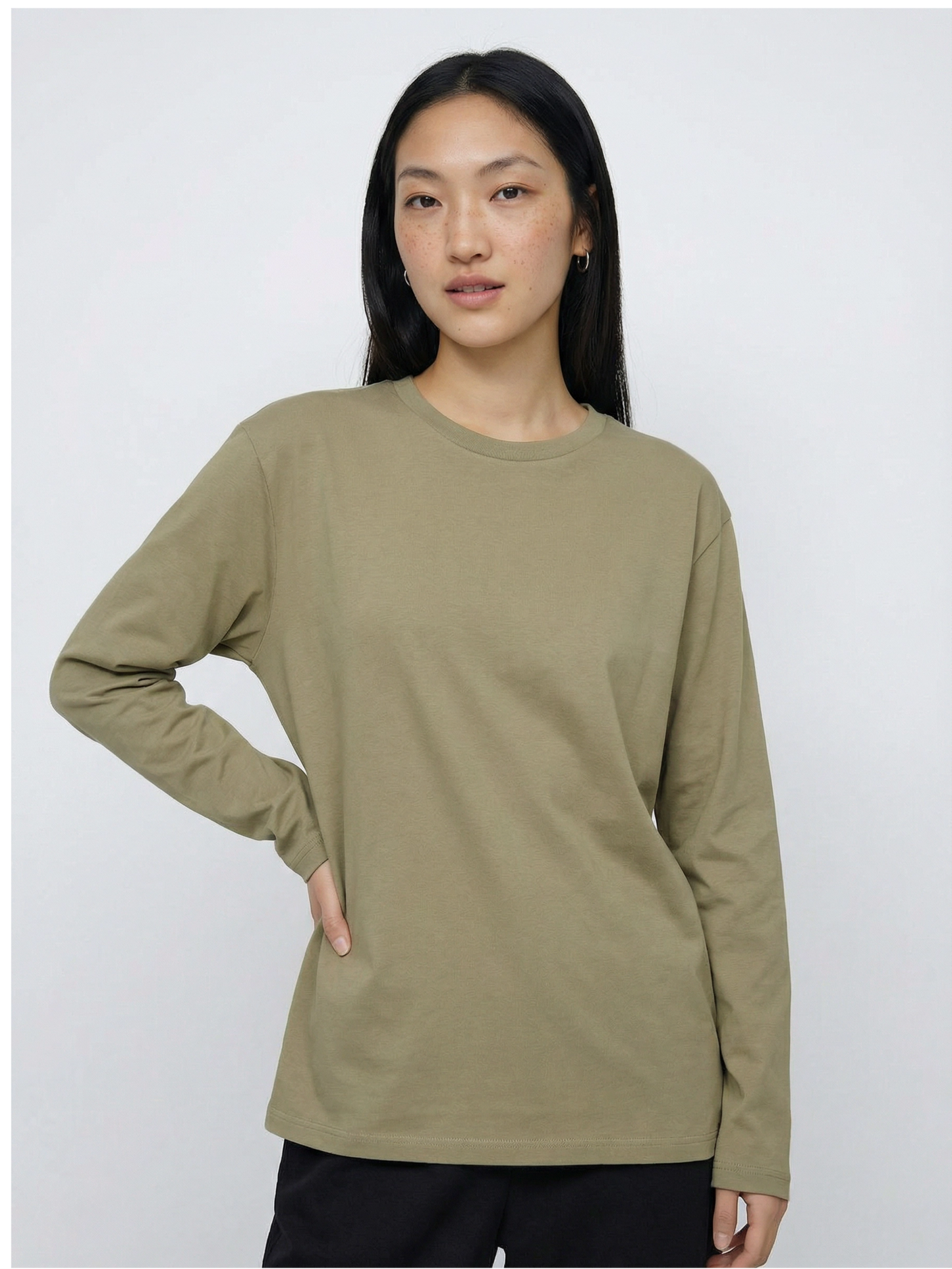 Organic Cotton Long Sleeve T-Shirt