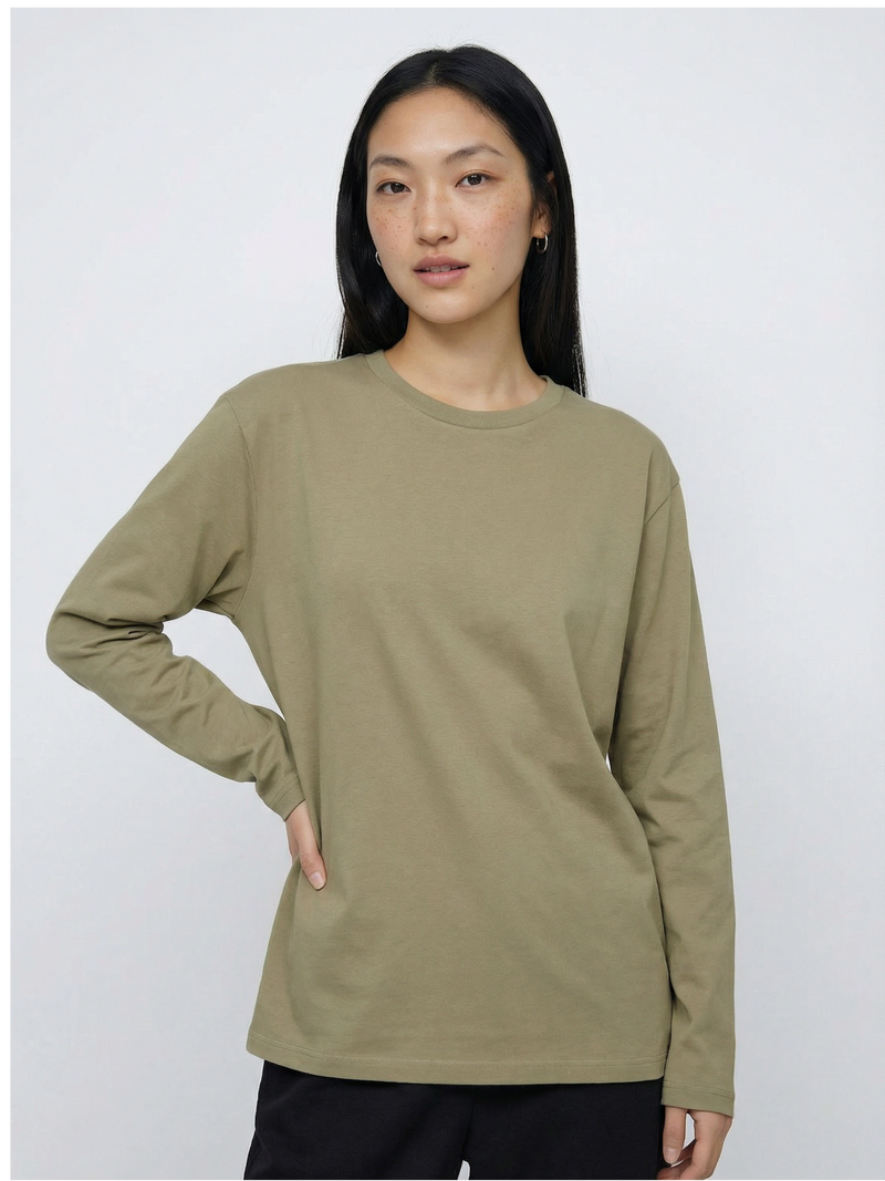Organic Cotton Long Sleeve T-Shirt