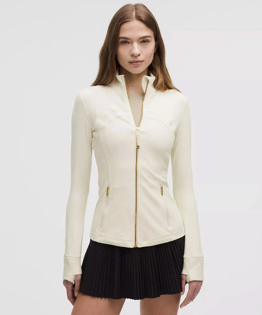 Selvara | Women's High Neck Zip Up Jacket with Pockets