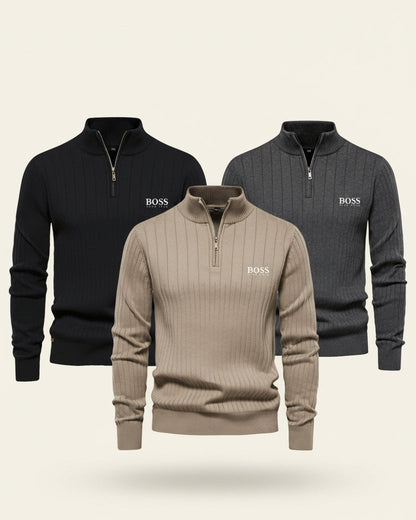HB Travel Zip-Up Sweater (Clearance)